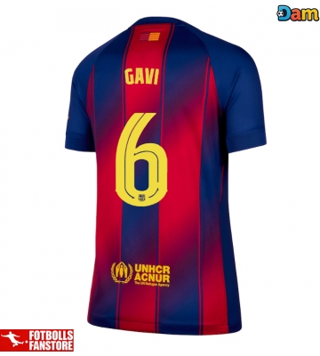 Barcelona Paez Gavi #6 Hemmatröja Dam 2025-26 Kortärmad